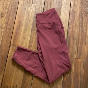 25” lululemon leggings